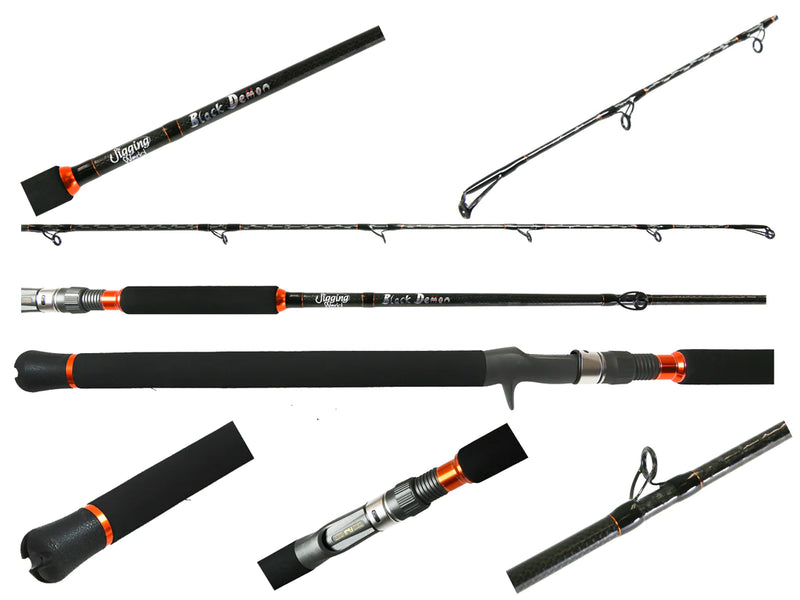 Jigging World Black Demon Conventional Rods