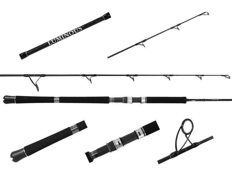 Jigging World Luminous Hi-Pitch Spinning Rods