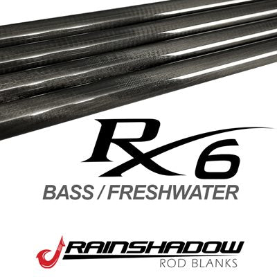 Rainshadow RX6 Mag Bass Rod Blanks