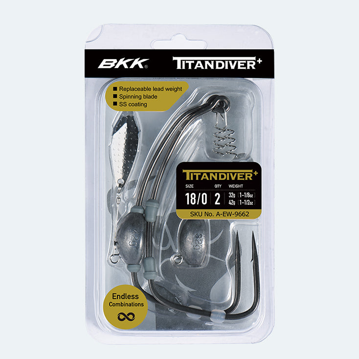 BKK TitanDiver+ Swimbait Hooks