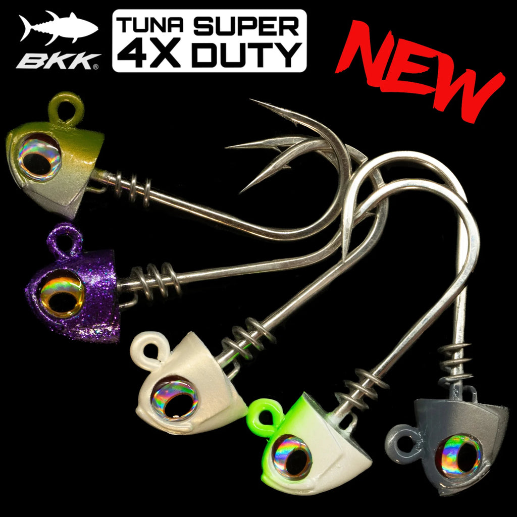 No Live Bait Needed Tuna 4X Super Duty Jig Heads