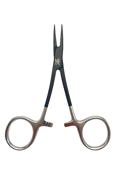 MFC River Steel 5" Straight Tip Forceps