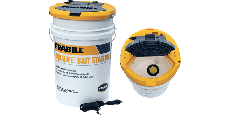 Frabill Bait Station 6 Gallon Bucket