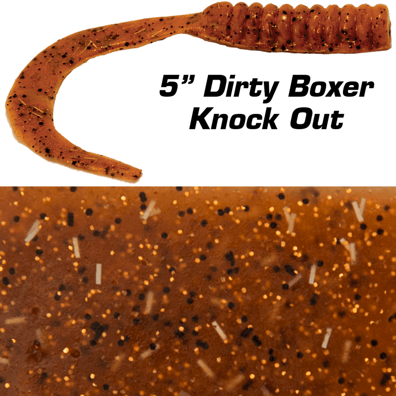 Fishbites Fight Club 5" Dirty Boxer Grubs