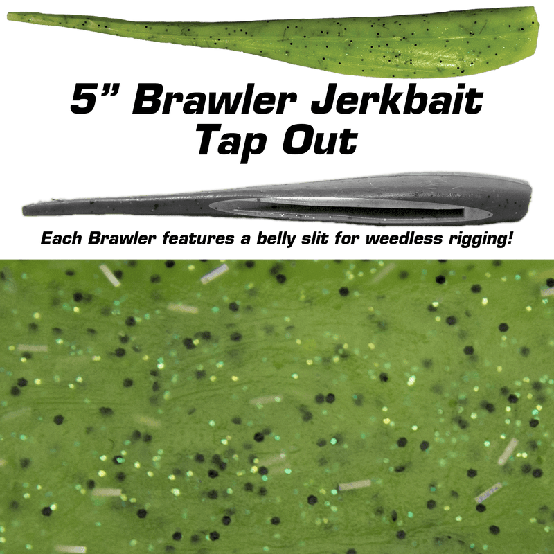 Fishbites Fight Club 5" Brawler Jerk Baits