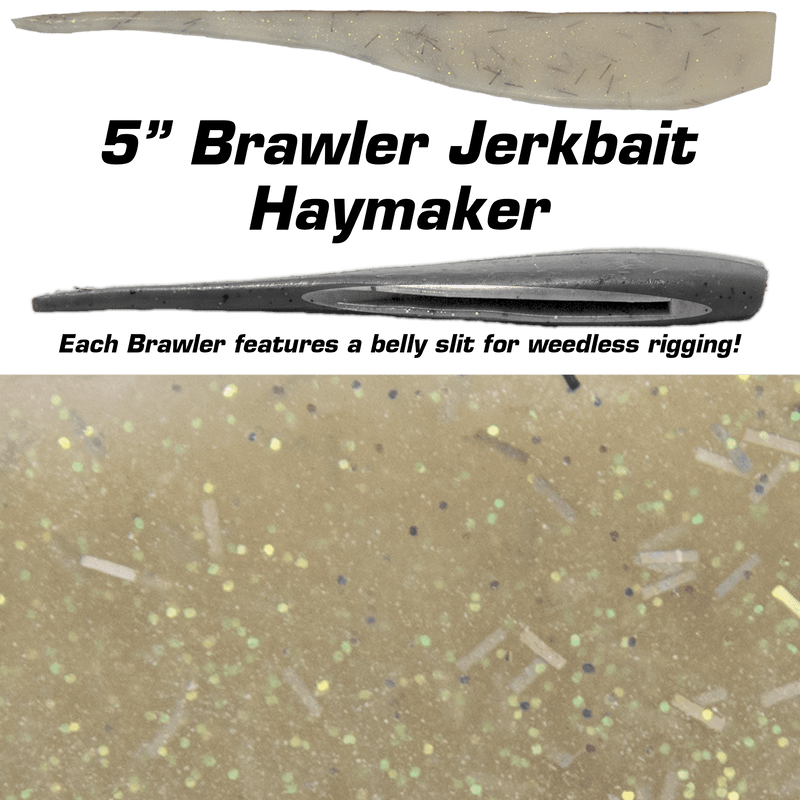 Fishbites Fight Club 5" Brawler Jerk Baits