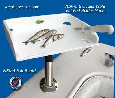 Deep Blue MSK-6 MultiSystem Rod Holder Bait Table