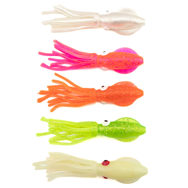 B2 Squid Soft Plastic Squid Bodies