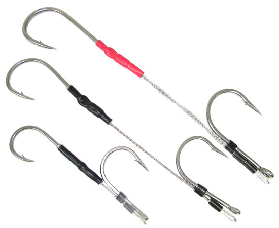 Black Bart Stainless Double Hookset