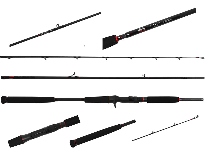 Jigging World Nexus Travel Casting Rods