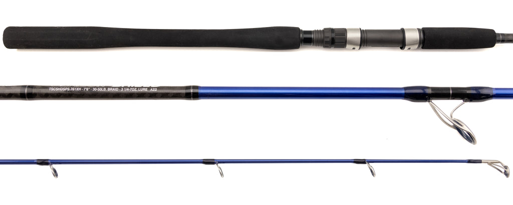 Tsunami Carbon Shield II Slow Pitch Jigging Spinning Rods