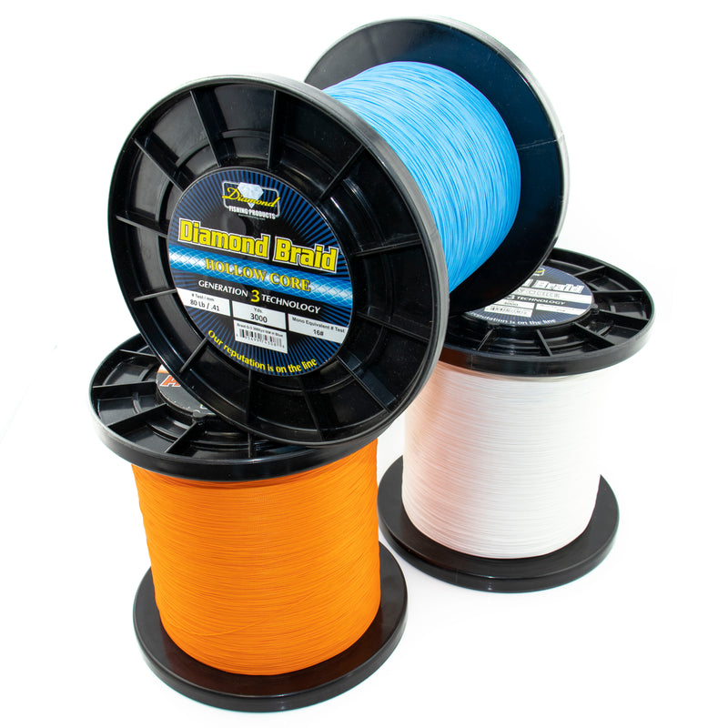 Diamond Braid Generation 3 Hollow Core Braided Line