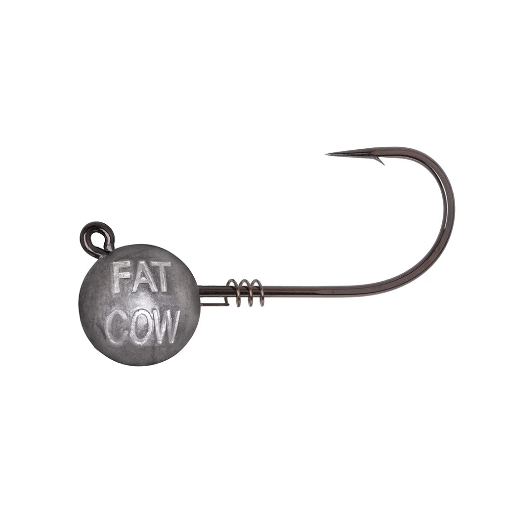 Fat Cow Fishing Screw Ball Jig Heads