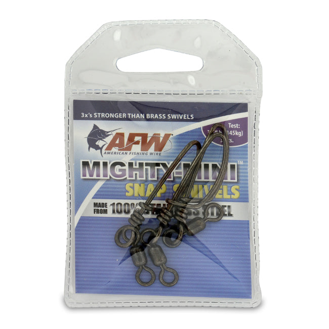 AFW Mighty Mini Stainless Steel Snap Swivels