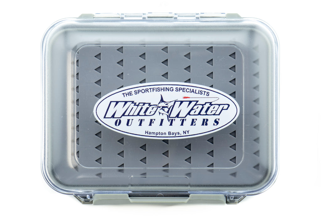 White Water Silicone Insert Double-Sided Waterproof Fly Boxes