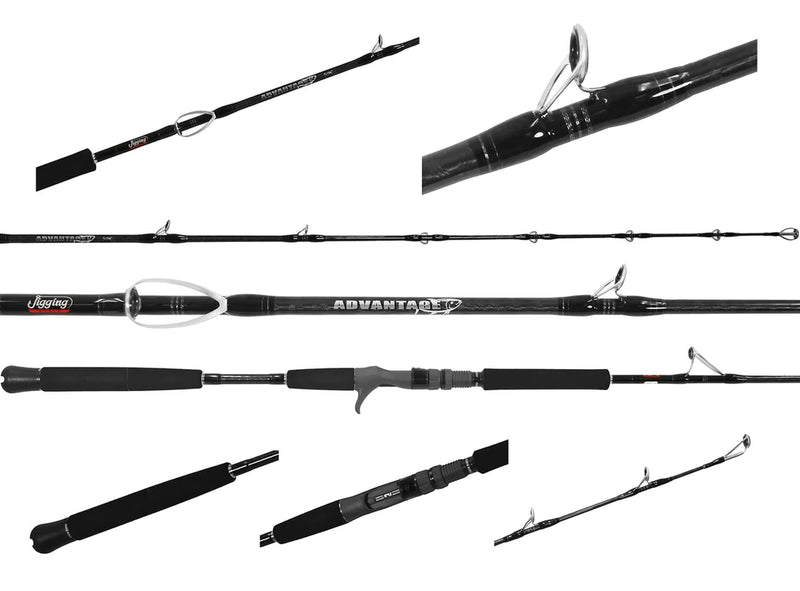 Jigging World Ghost Hunter Advantage Jigging Casting Rods