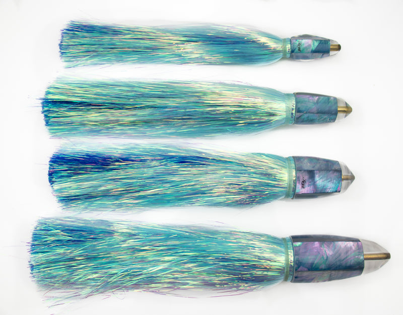 Koya Flashabou Bullet Head Trolling Lures