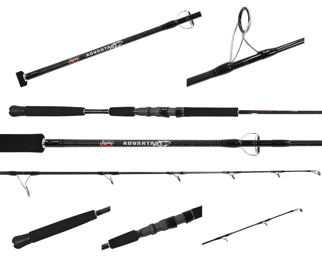 Jigging World Ghost Hunter Advantage Jigging Spinning Rods