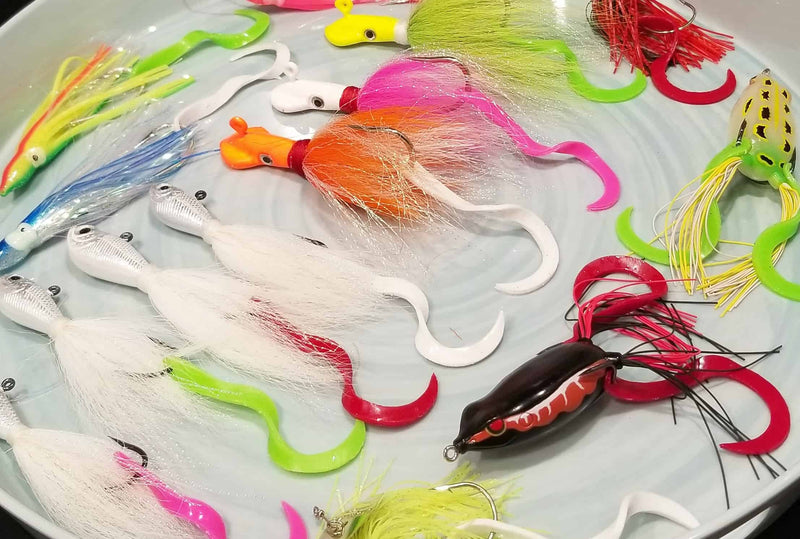 Fat Cow Eel Tail 3-1/2" Jig Strips