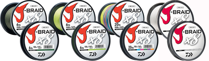 Daiwa J-Braid x8 Braided Line