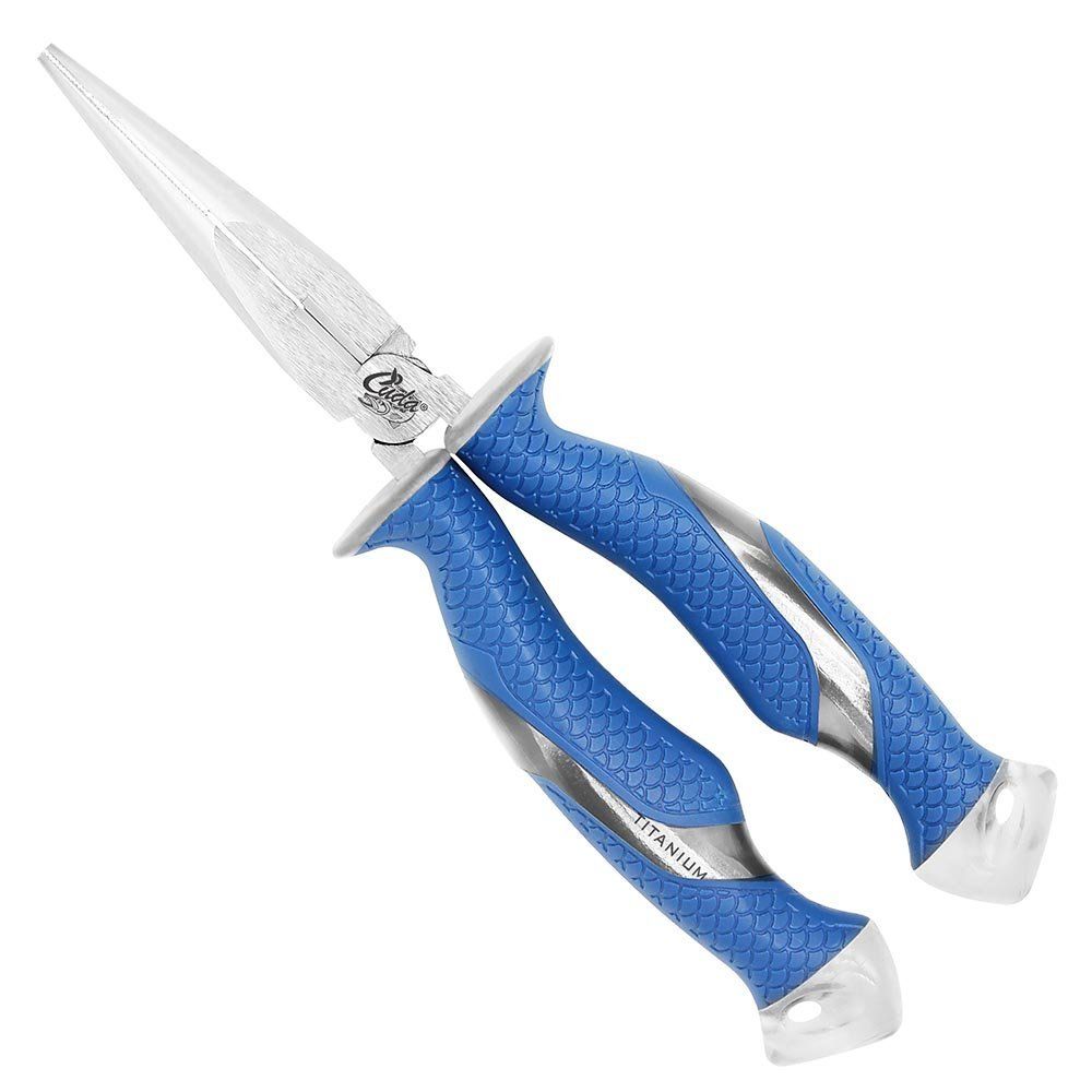 Cuda 8.75" Titanium Bonded Needle Nose Pliers