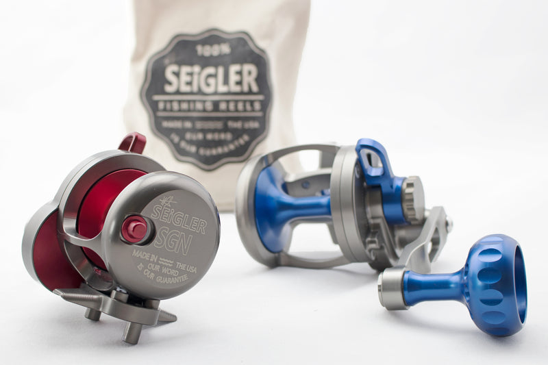 Seigler SGN Small Game Narrow Lever Drag Reel