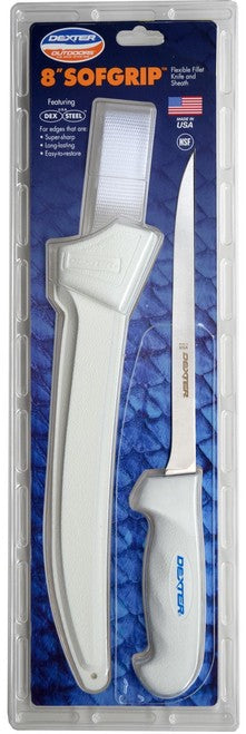 Dexter Russell SofGrip Flexible Fillet Knives with Sheath